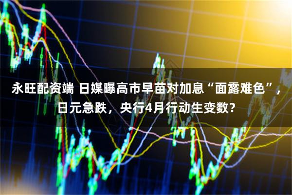 永旺配资端 日媒曝高市早苗对加息“面露难色”，日元急跌，央行4月行动生变数？