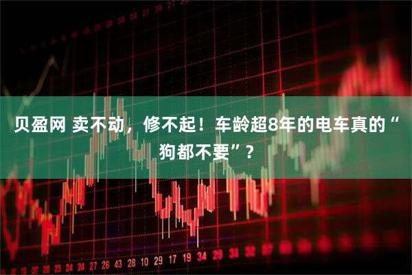 贝盈网 卖不动，修不起！车龄超8年的电车真的“狗都不要”？