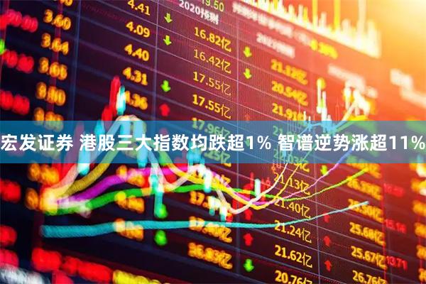 宏发证券 港股三大指数均跌超1% 智谱逆势涨超11%