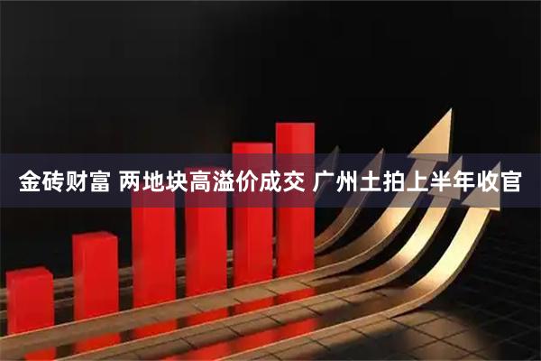 金砖财富 两地块高溢价成交 广州土拍上半年收官