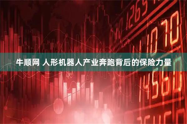 牛顺网 人形机器人产业奔跑背后的保险力量