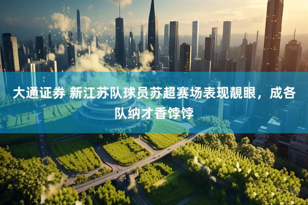 大通证券 新江苏队球员苏超赛场表现靚眼，成各队纳才香饽饽