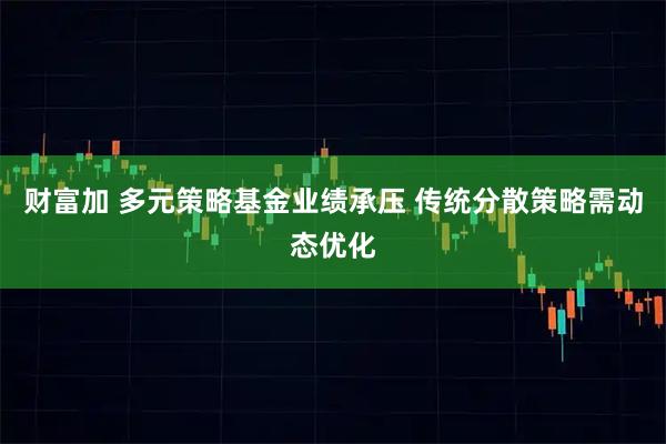 财富加 多元策略基金业绩承压 传统分散策略需动态优化